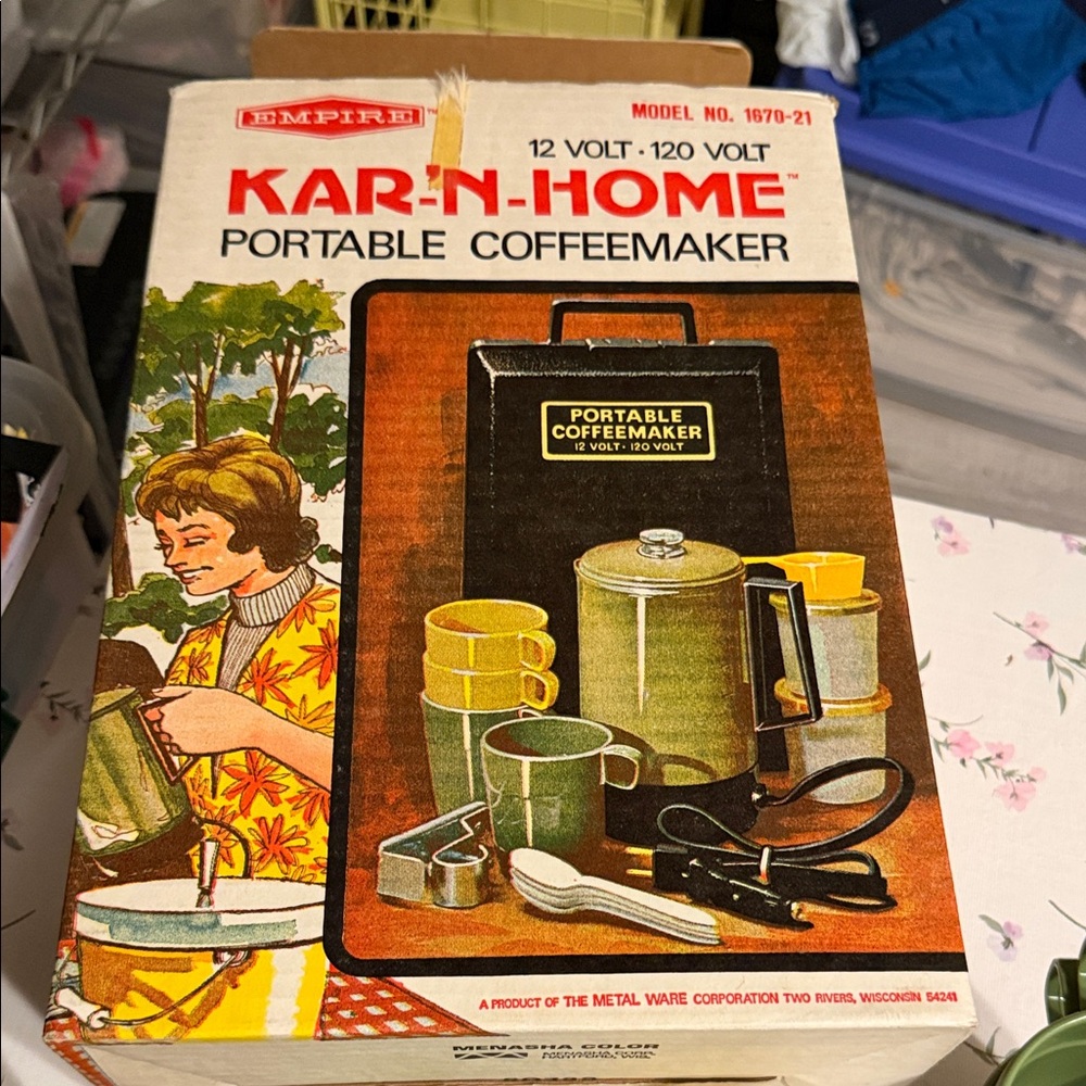 Vintage Portable Coffeemaker